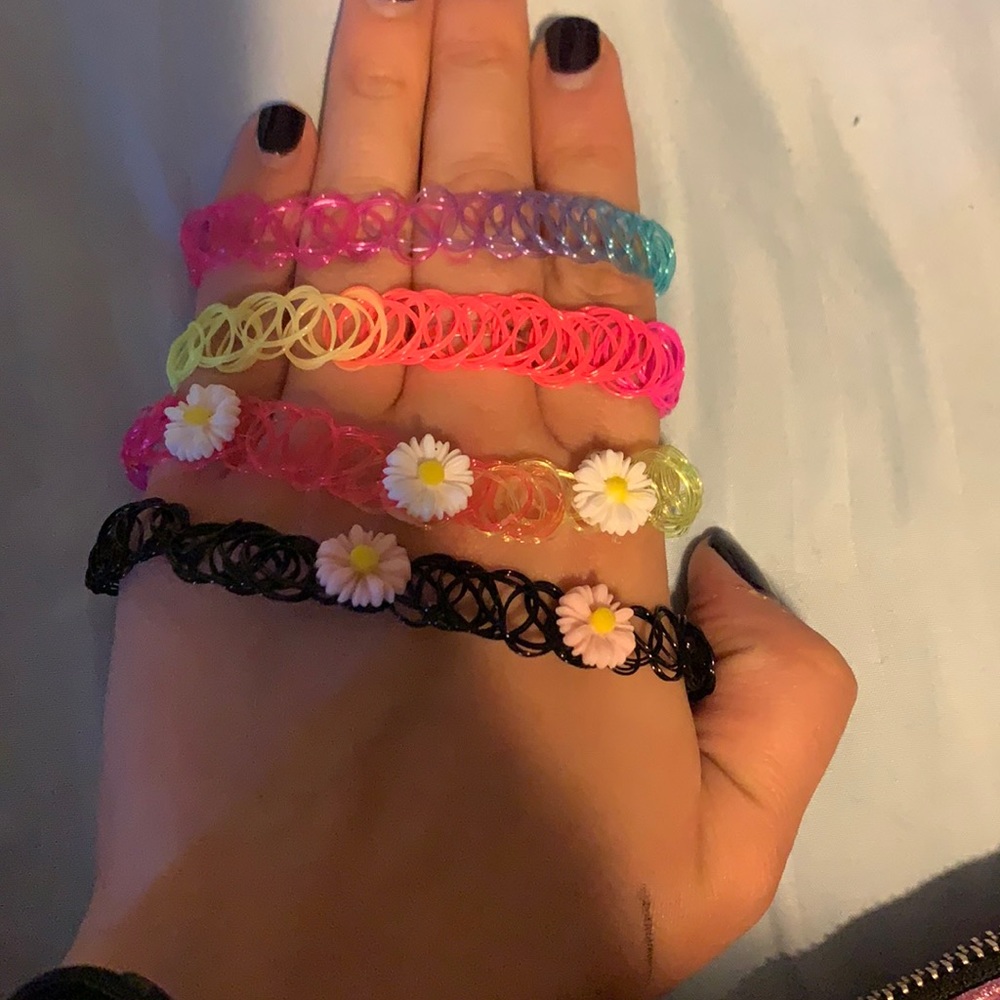 Chokers 90’s tattoo set